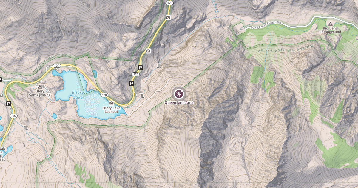 Map preview of Queen Jane Area