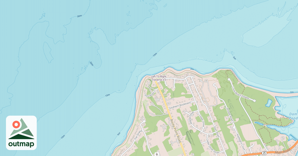Map of Left To Right Traverse