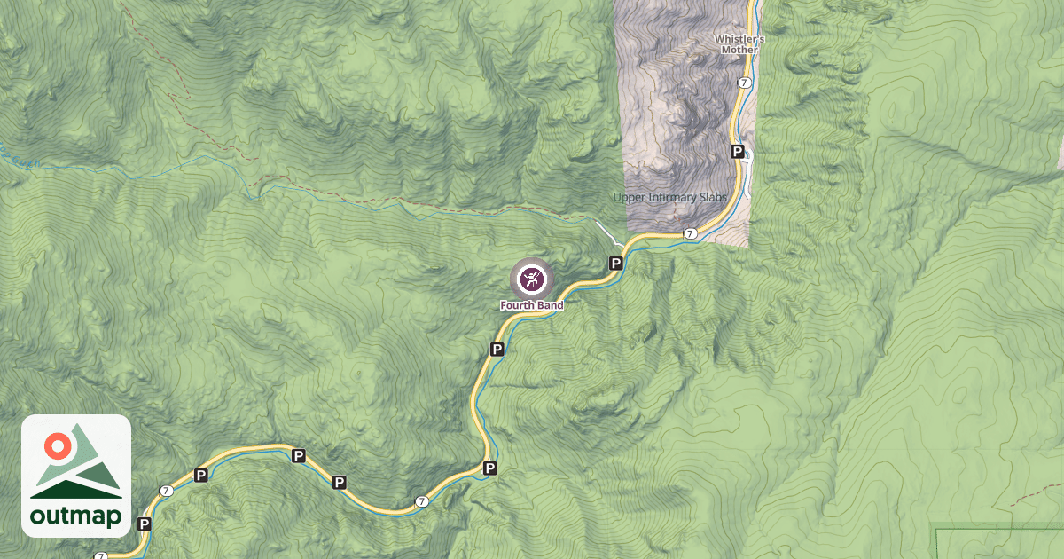 Map of Fourth Band