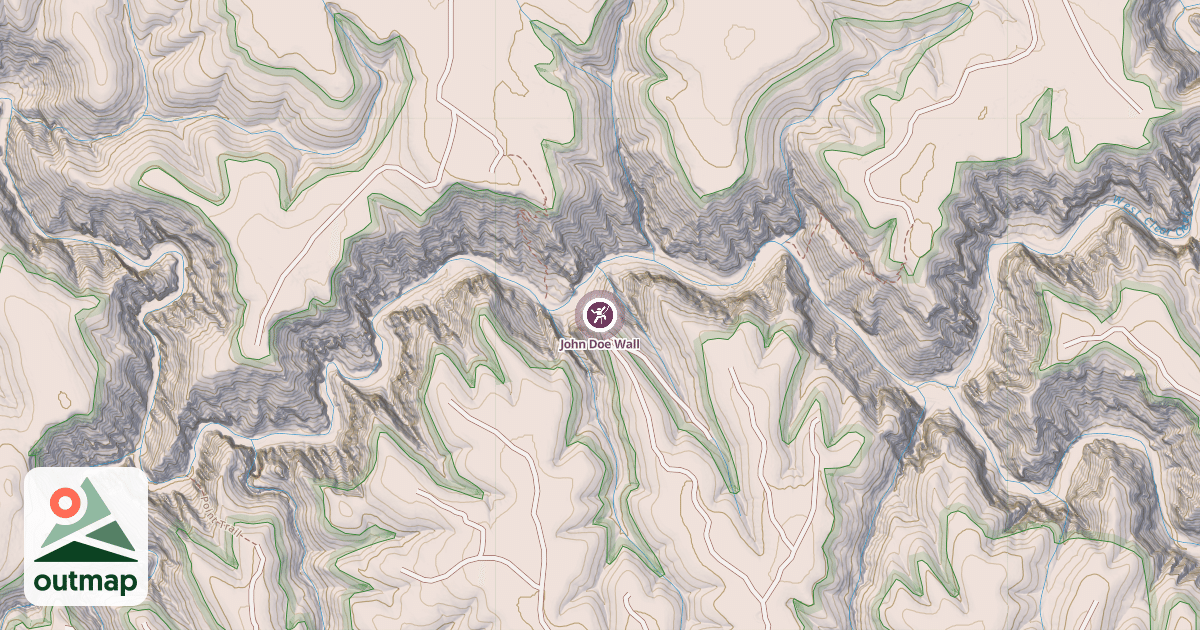 Map of John Doe Wall