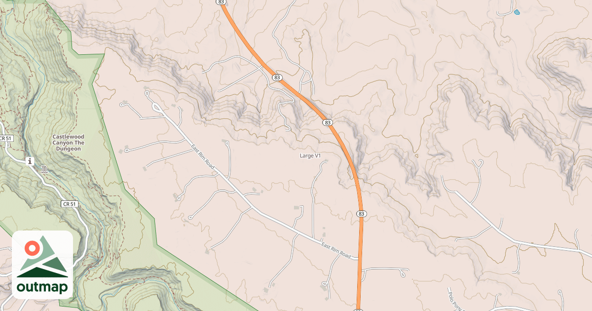 Map of Large