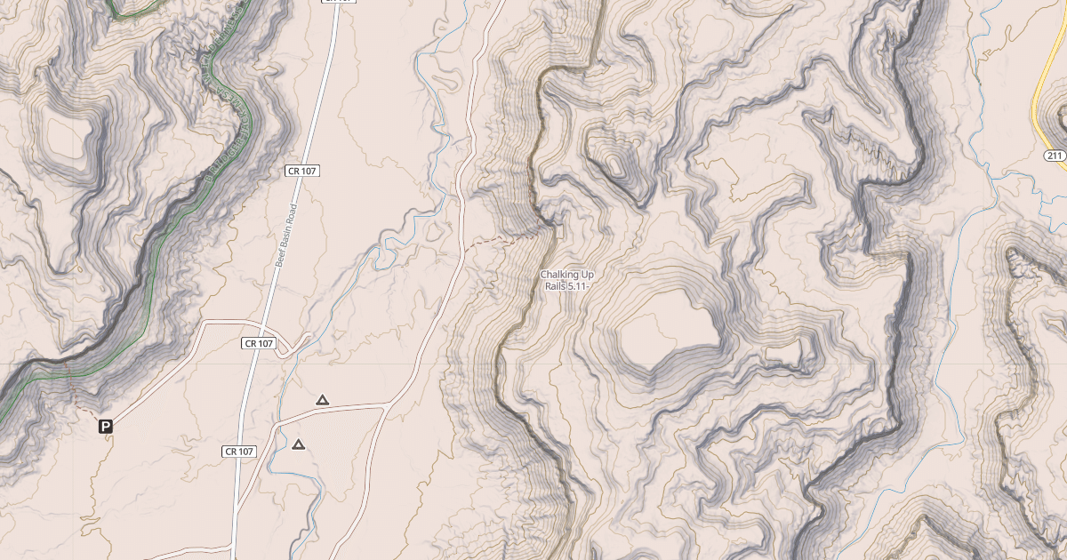 Map preview of Chalking Up Rails