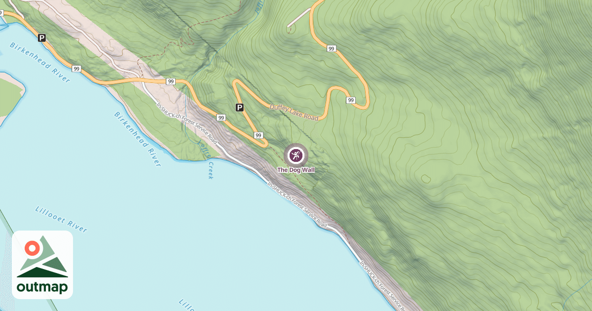 Map of The Dog Wall