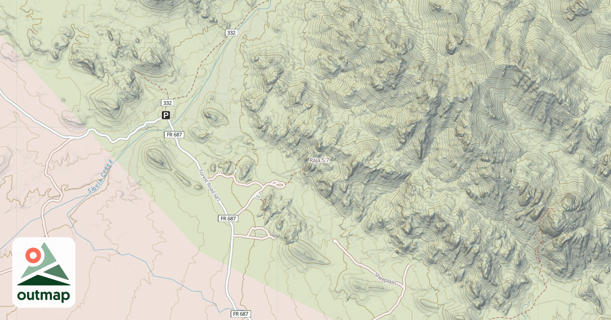 Map of Raja
