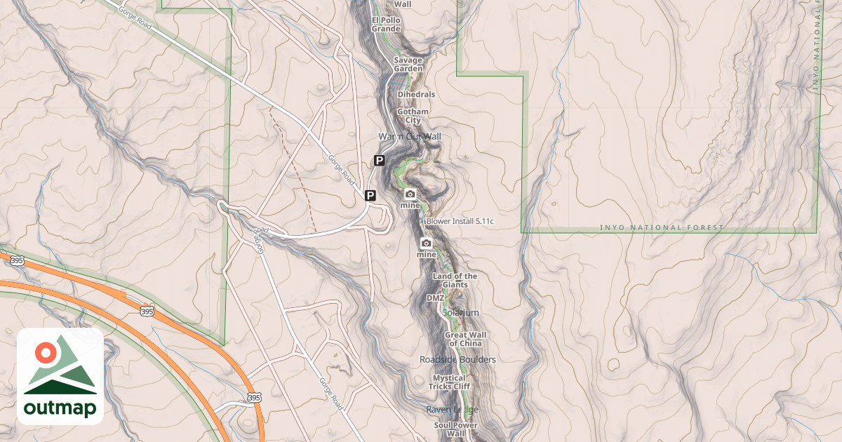 Map of Blower Install