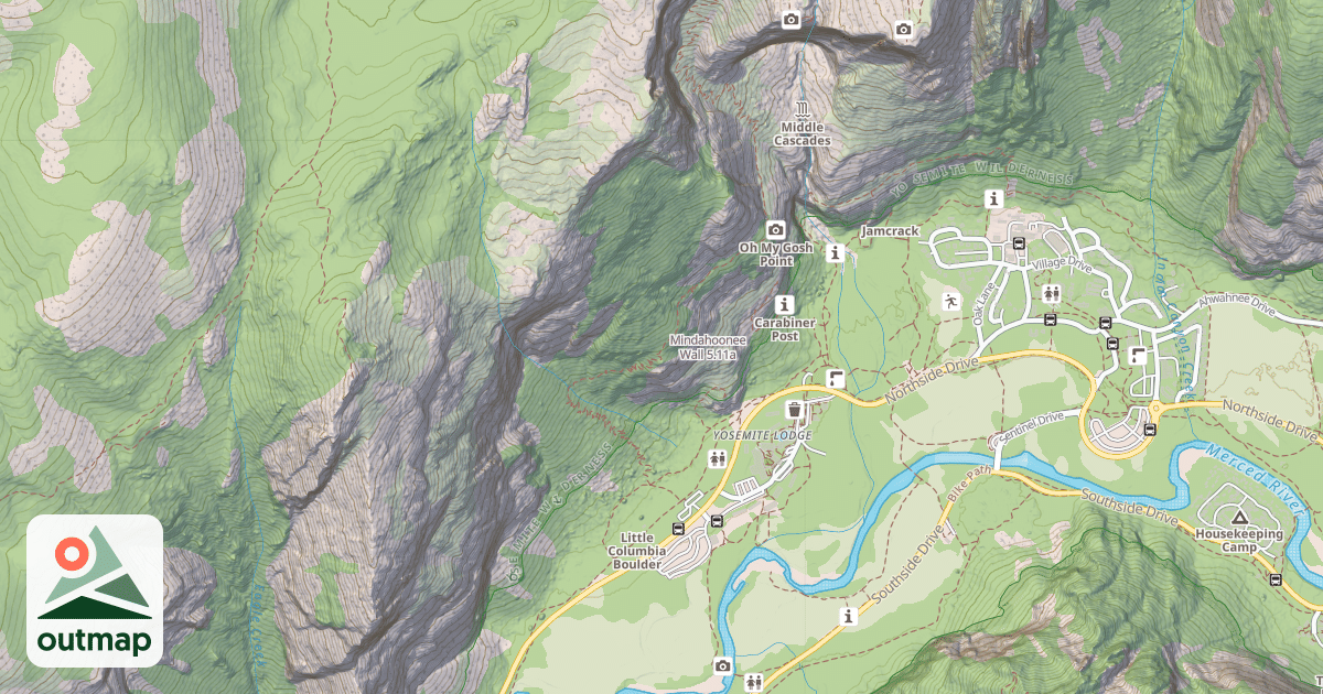 Map of Mindahoonee Wall