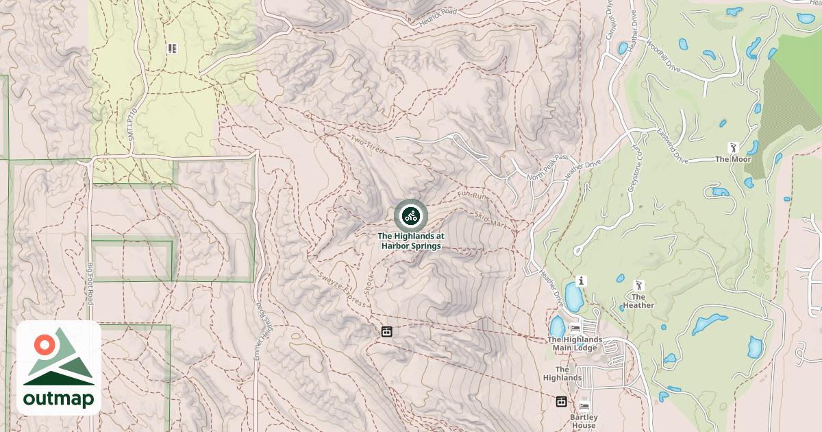 Map of The Highlands at Harbor Springs