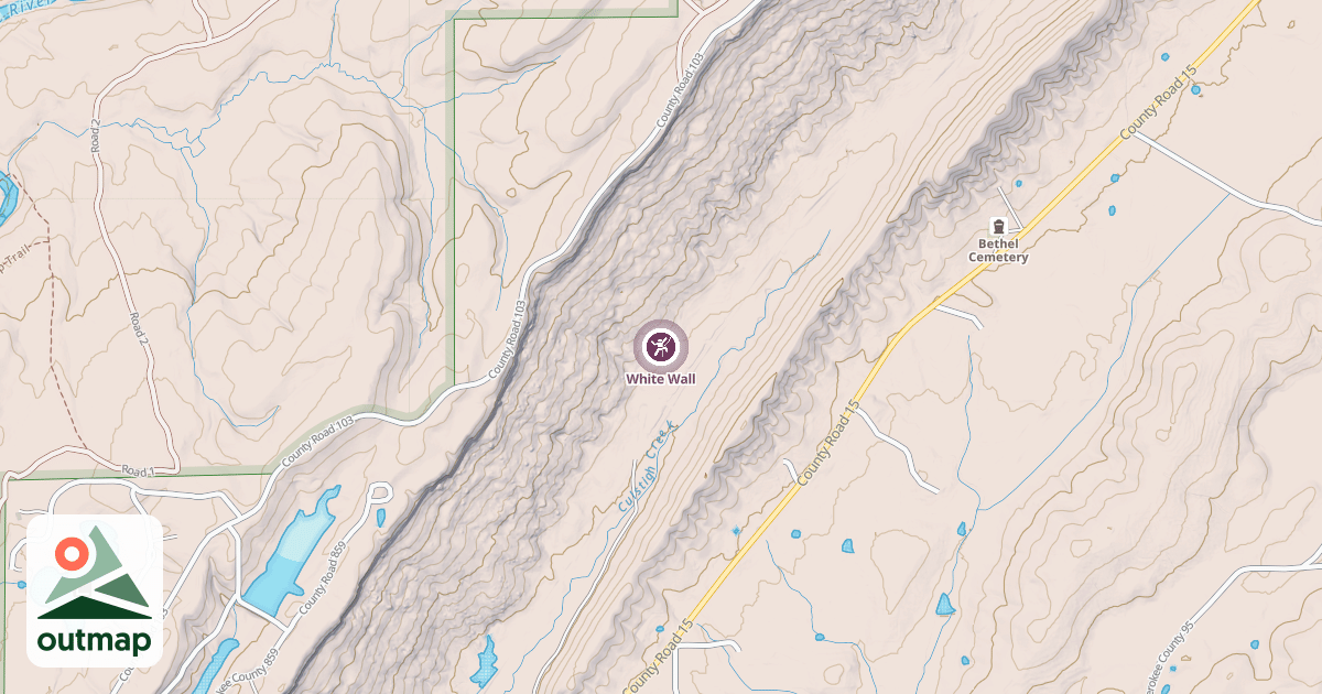 Map of White Wall