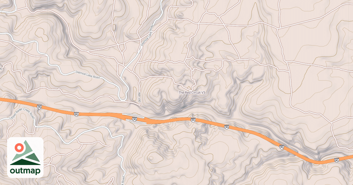 Map of The Red Circuit
