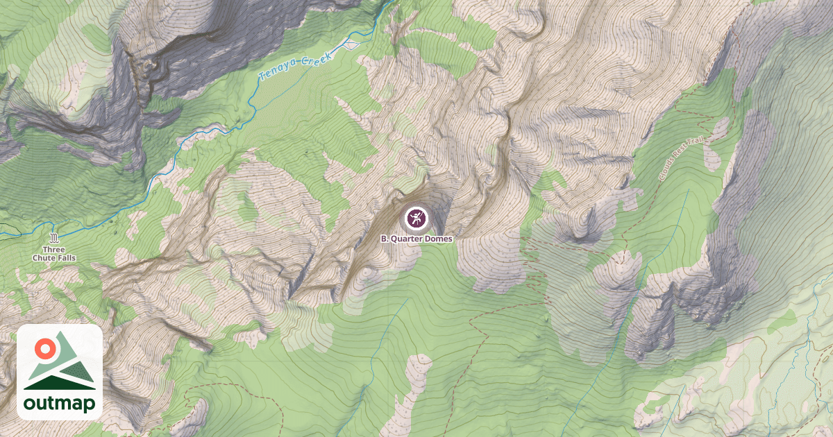 Map of B. Quarter Domes