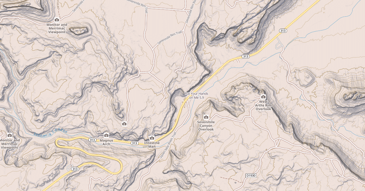 Map preview of Put Your Hands on Me