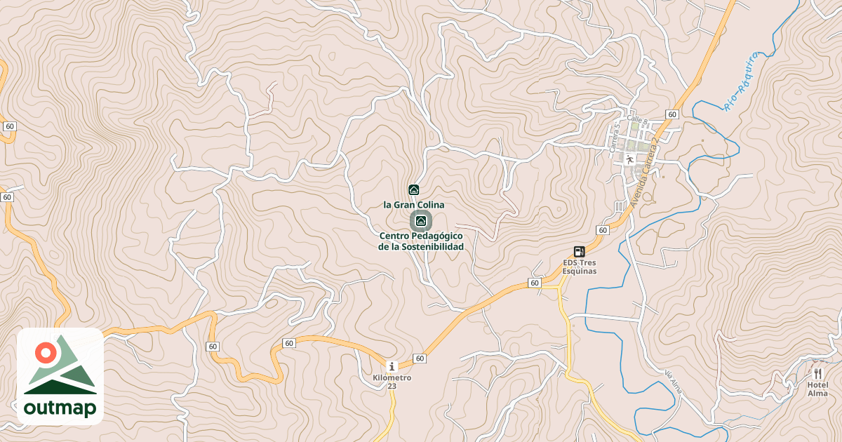 Map of Centro Pedagógico de la Sostenibilidad
