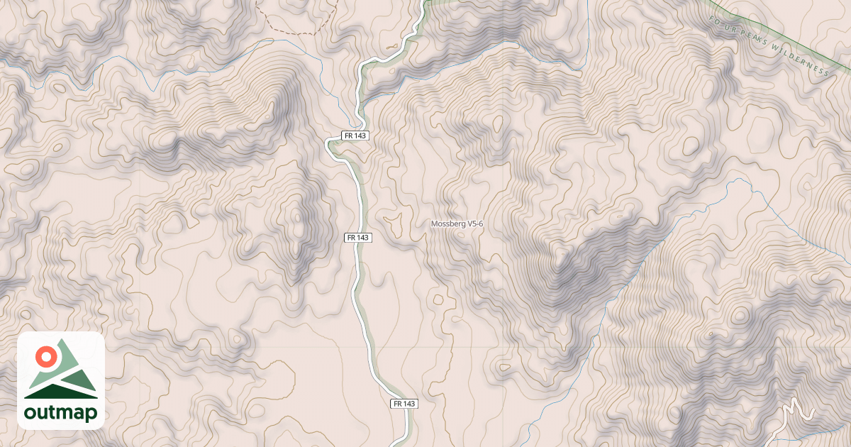 Map of Mossberg