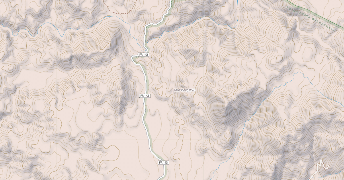 Map preview of Mossberg