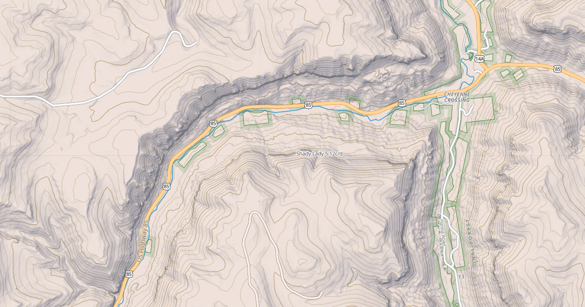 Map preview of Shady Lady