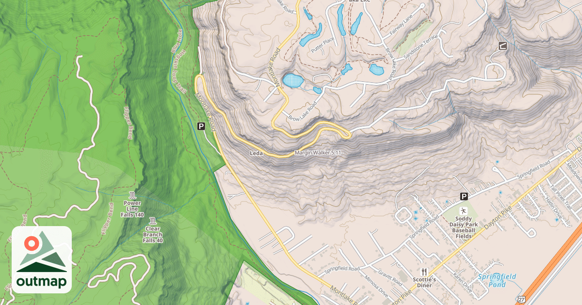 Map of Margin Walker