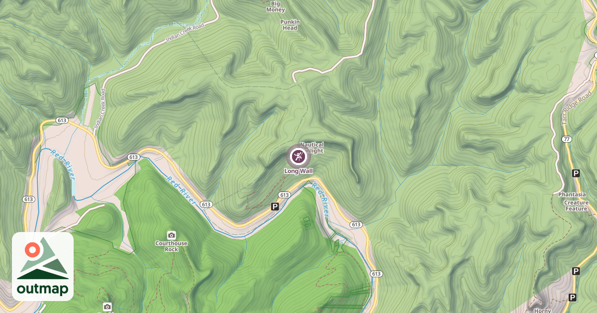 Map of Long Wall