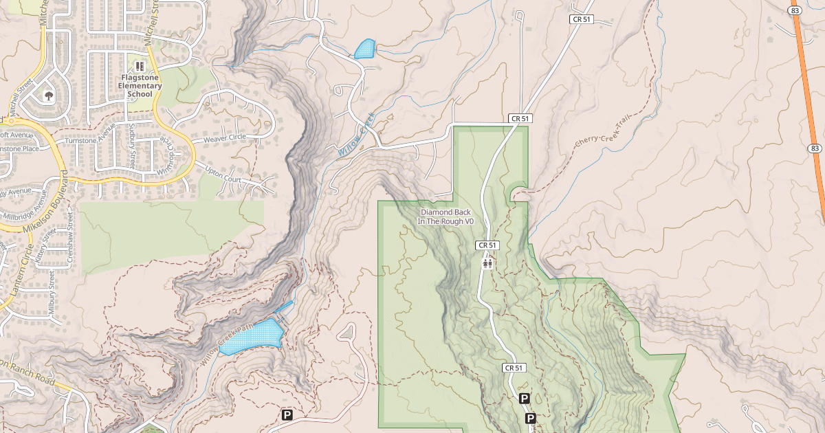 Map preview of Diamond Back In The Rough