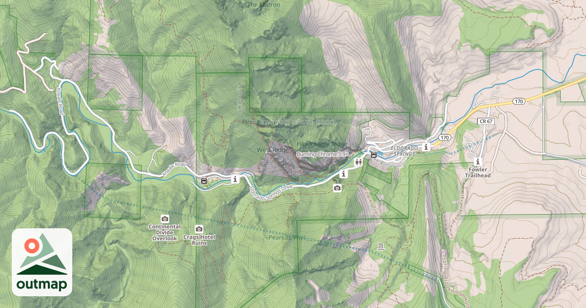 Map of Burning Chrome