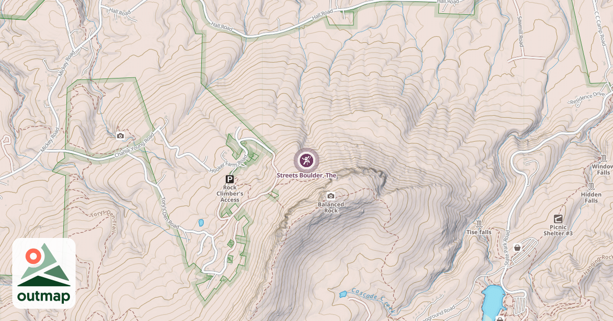 Map of Streets Boulder, The