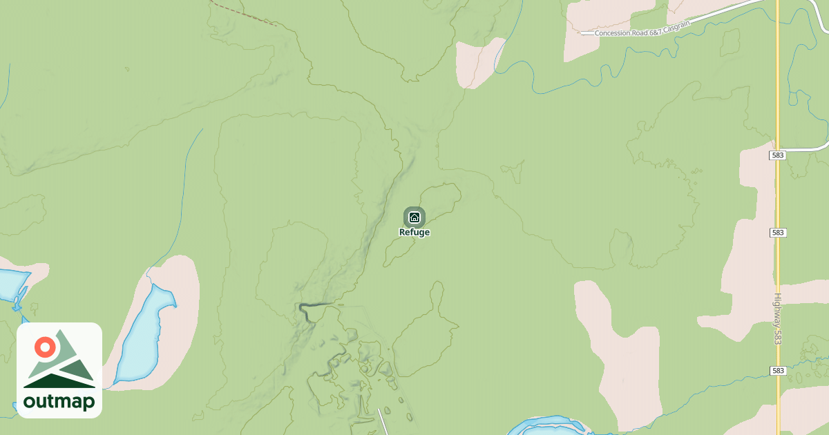 Map of Refuge