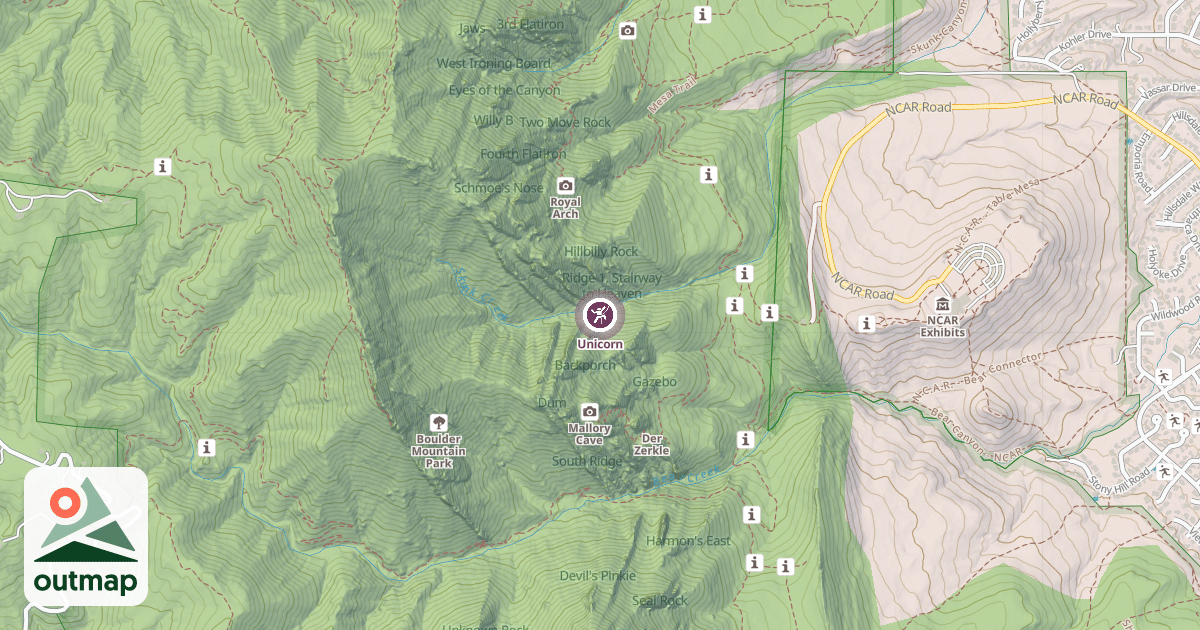 Map of Unicorn