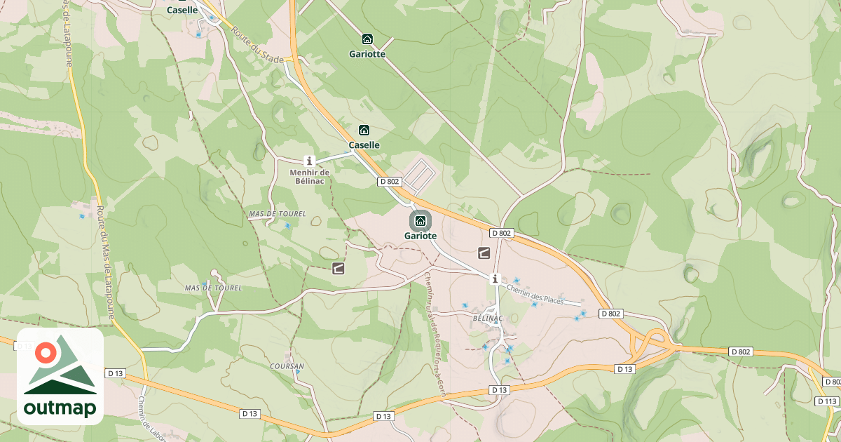 Map of Gariote
