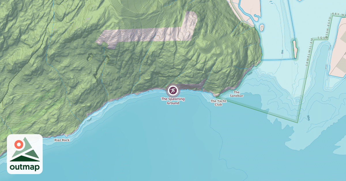 Map of The Spawning Ground