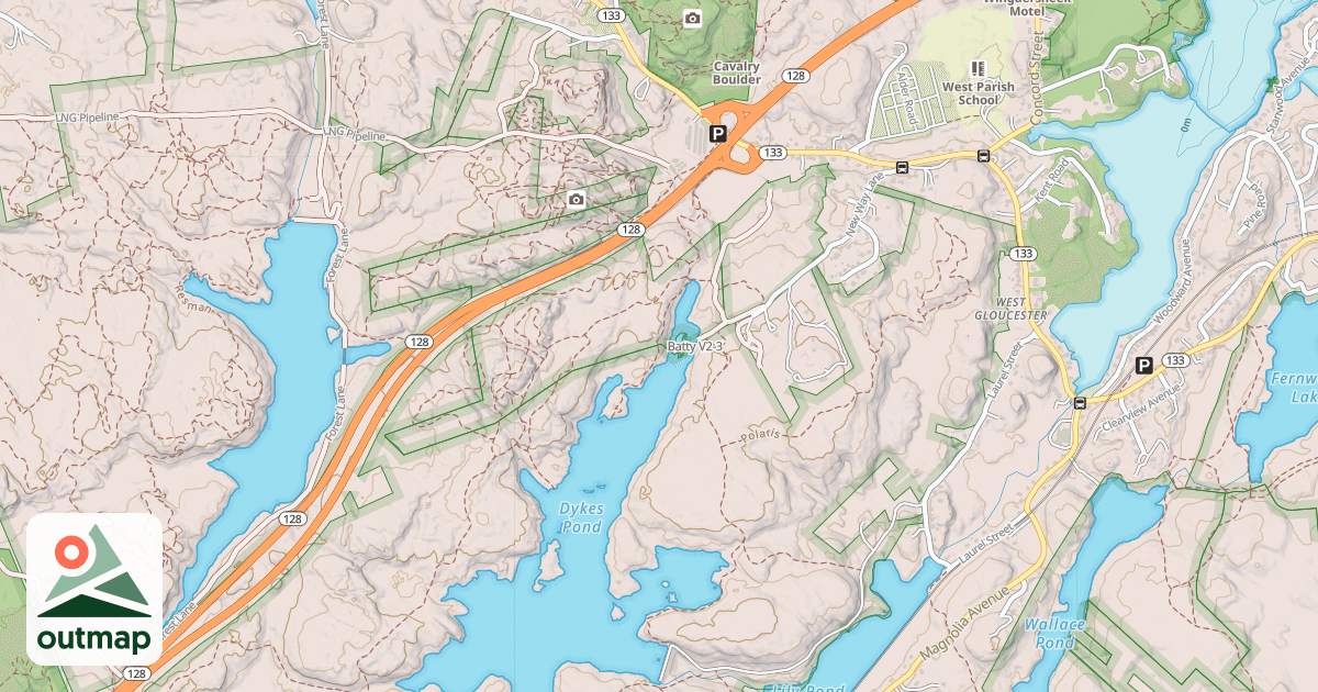Map of Batty