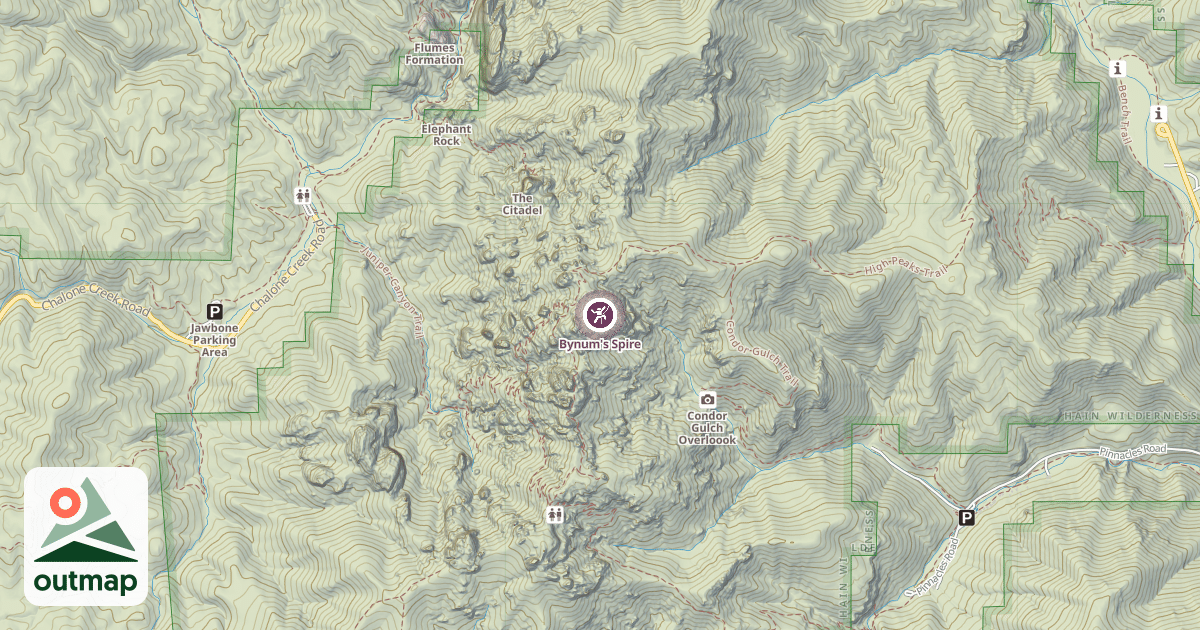 Map of Bynum's Spire