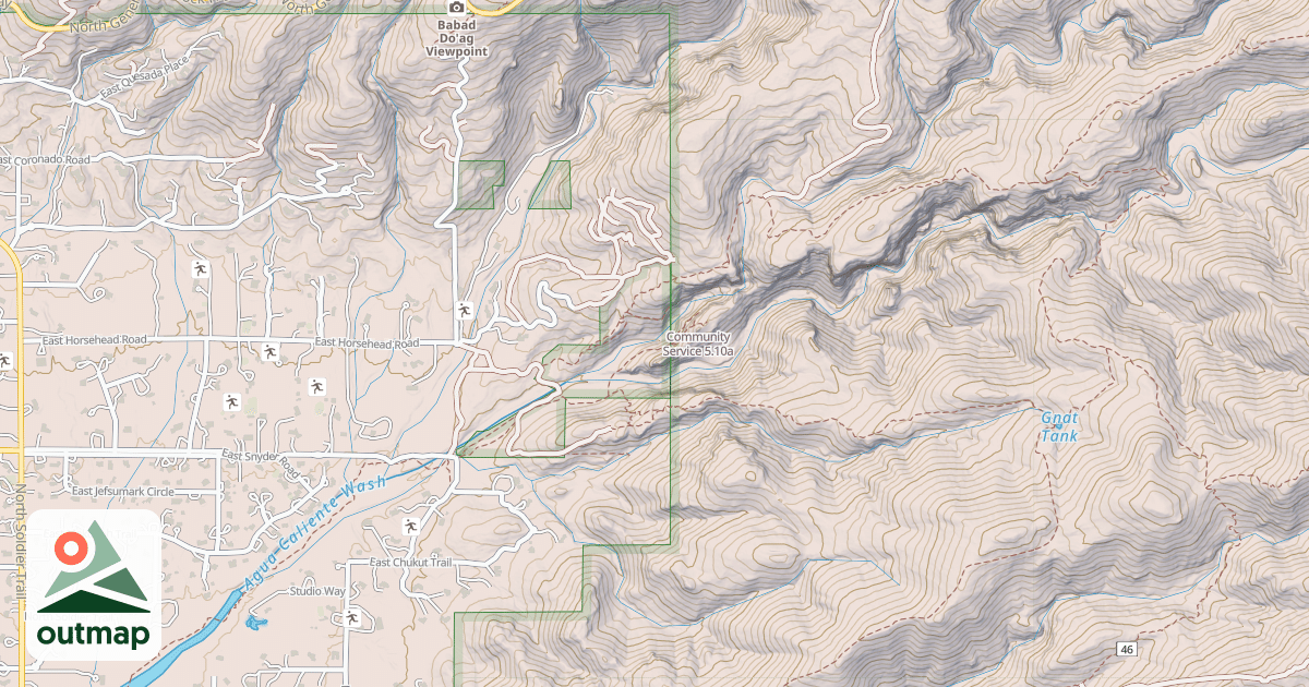 Map of Community Service