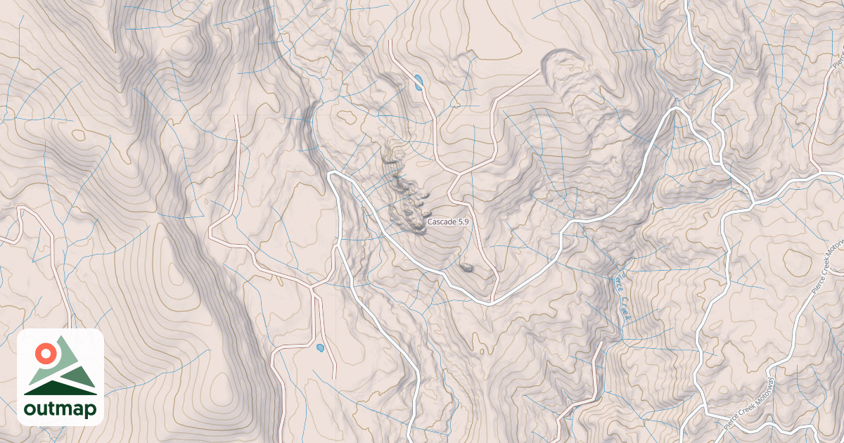 Map of Cascade