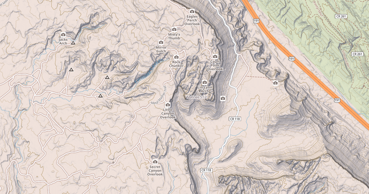 Map preview of Matinee
