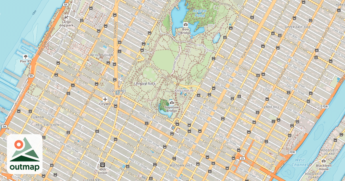 Map of Kitty Litter