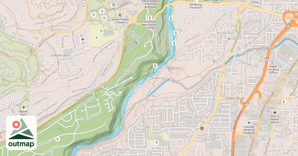 Map of Ministry