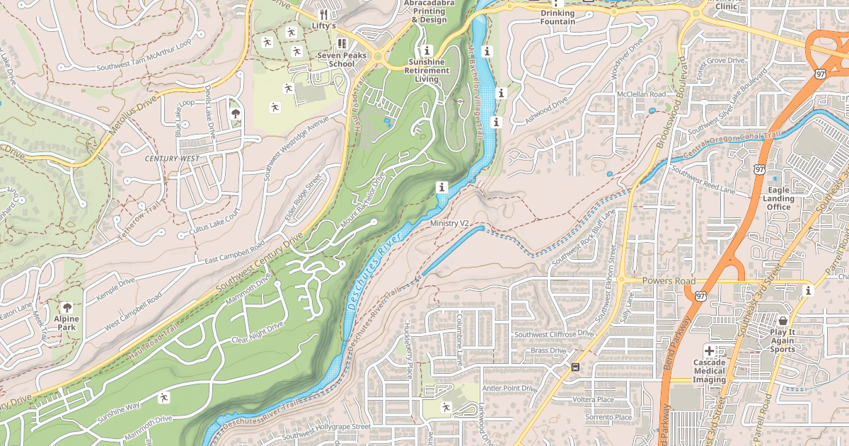 Map preview of Ministry