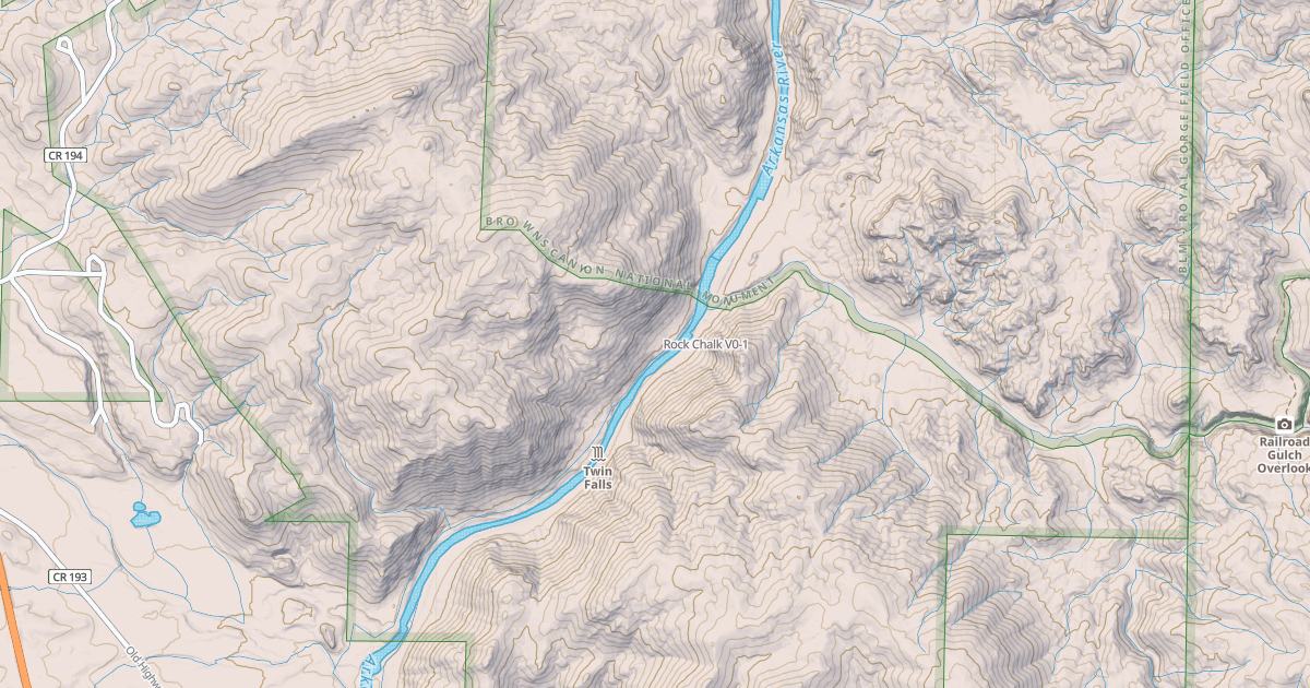 Map preview of Rock Chalk