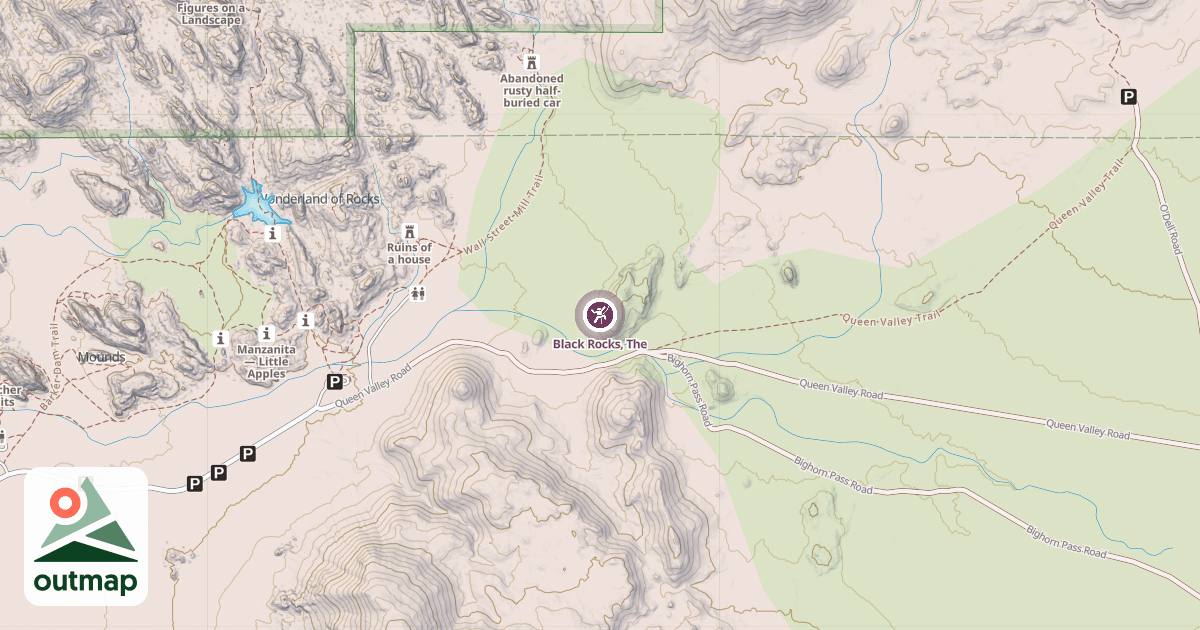 Map of Black Rocks, The