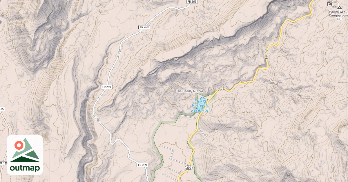 Map of The Deadly Nut