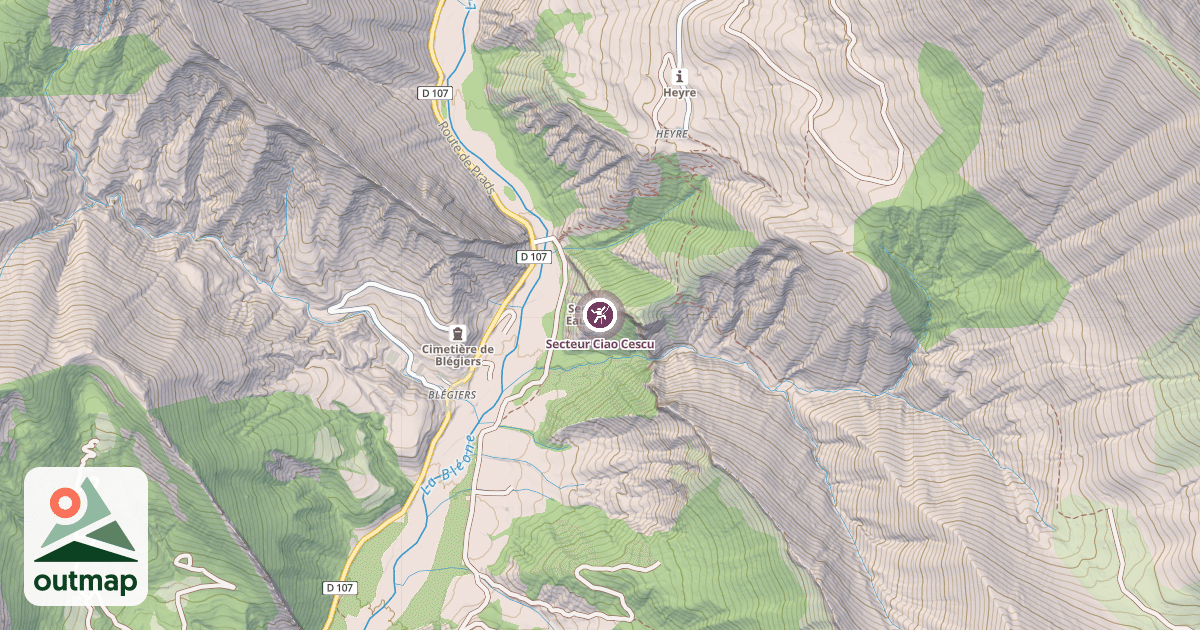Map of Secteur Ciao Cescu