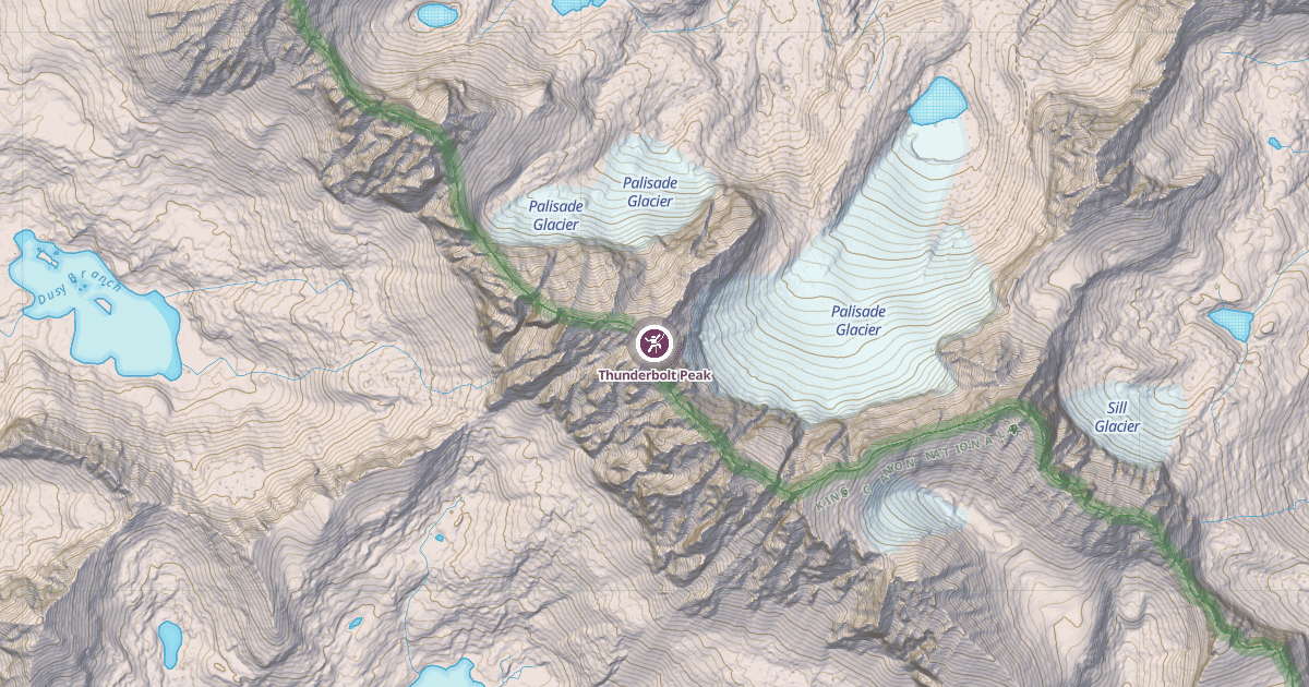 Map preview of Thunderbolt Peak
