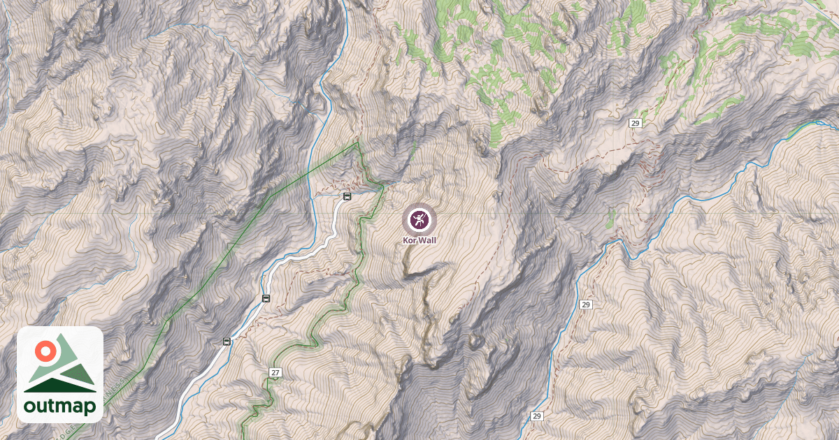 Map of Kor Wall