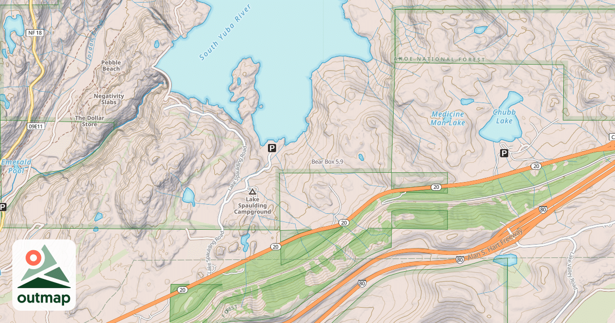 Map of Bear Box