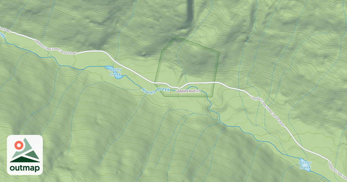Map of Ladybird Roof