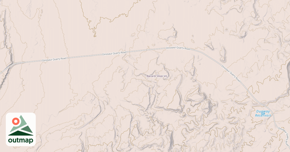 Map of Bacardi Silver