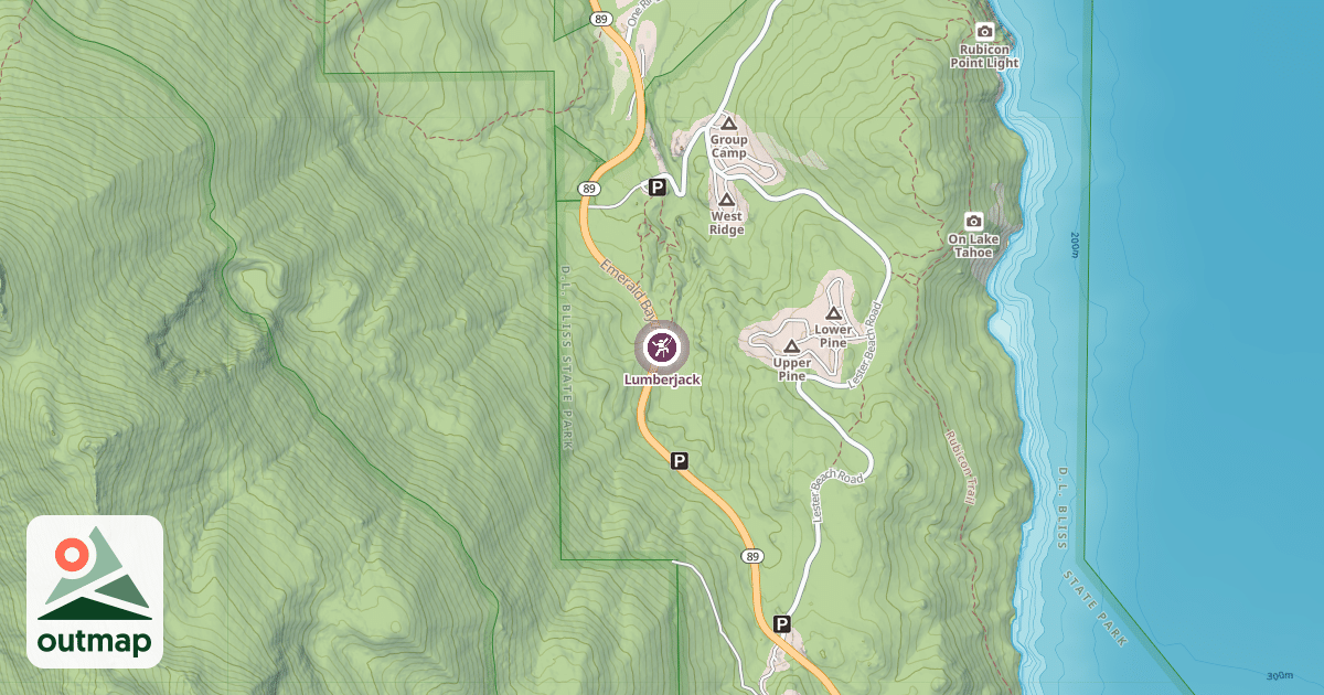 Map of Lumberjack