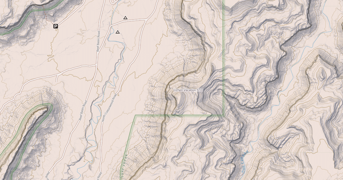 Map preview of Lichen Vacation