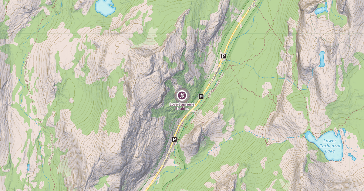 Map preview of Love Supreme Boulder