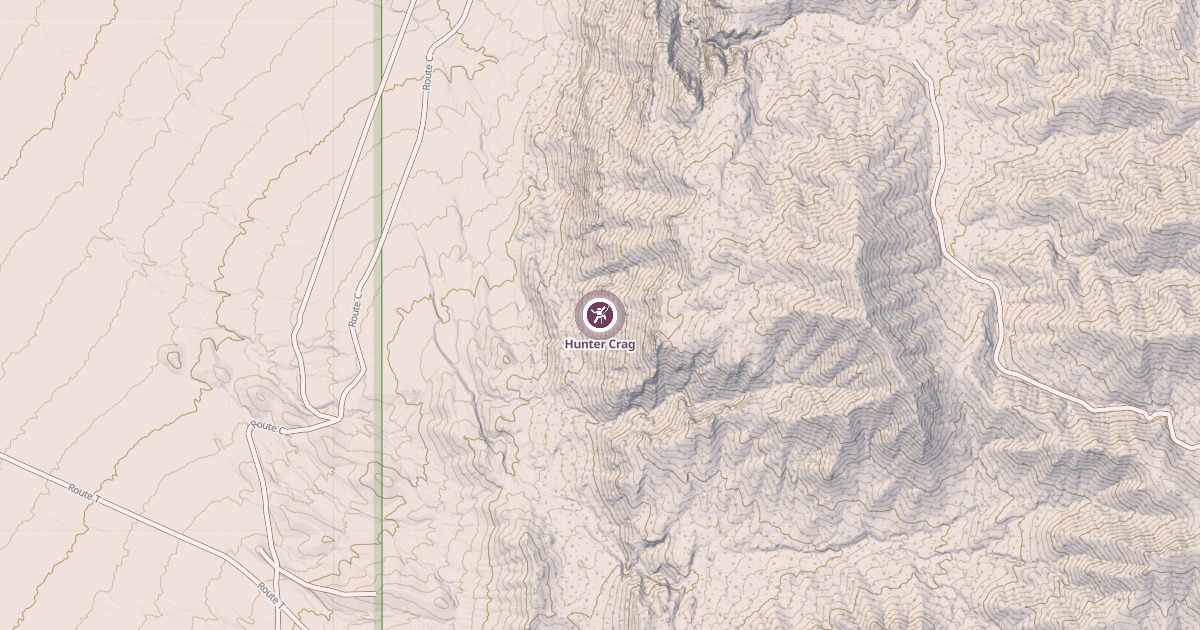 Map preview of Hunter Crag