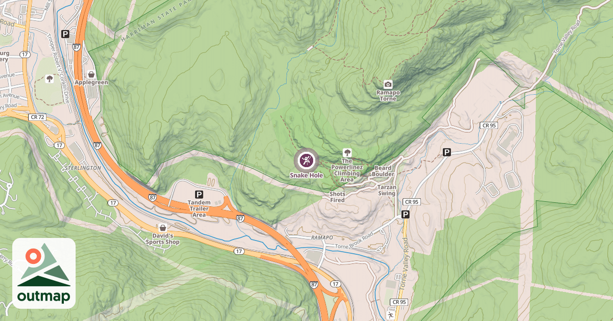 Map of Snake Hole